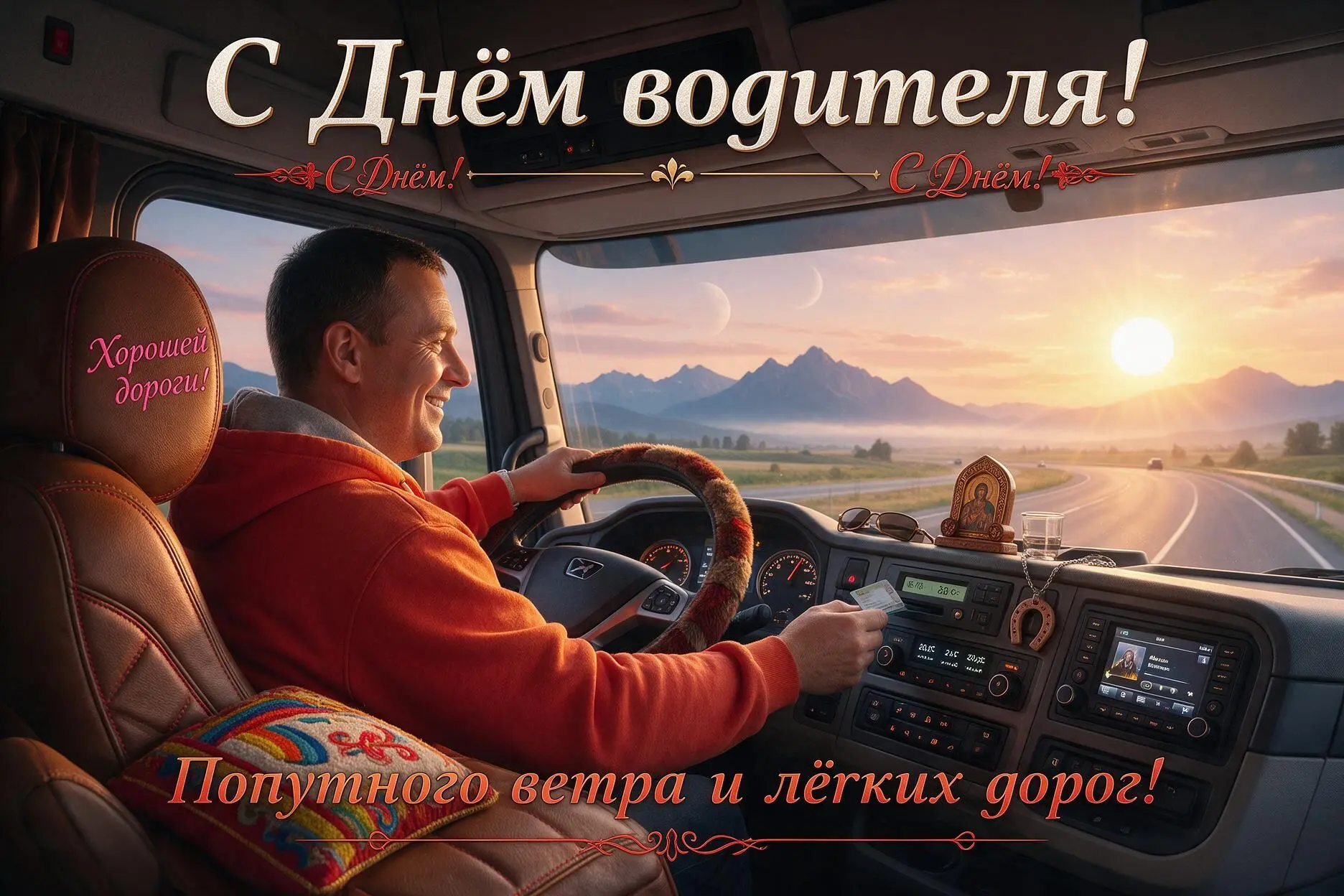С Днем водителя!